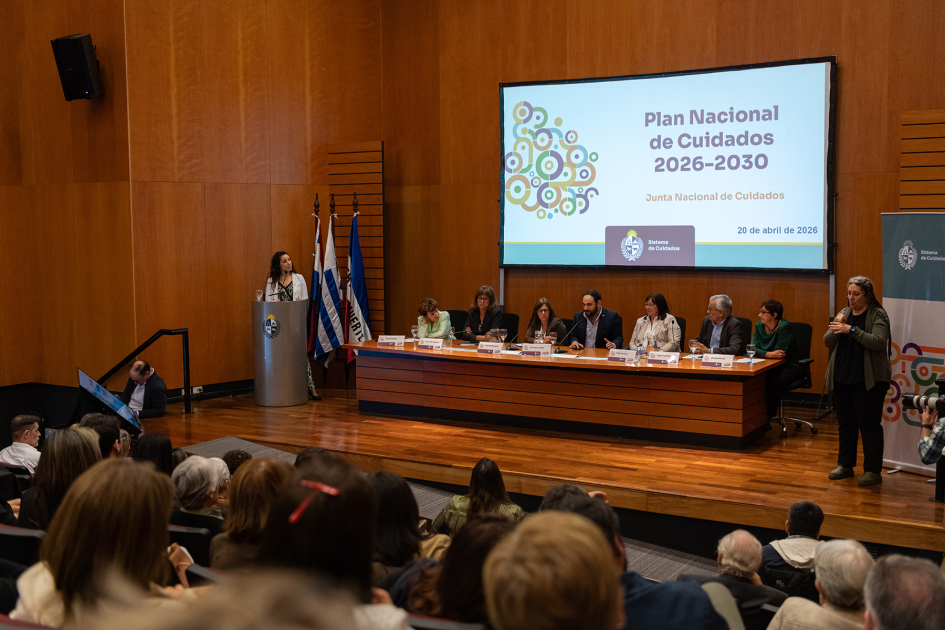 Presentación del Plan Nacional de Cuidados 2026-2030