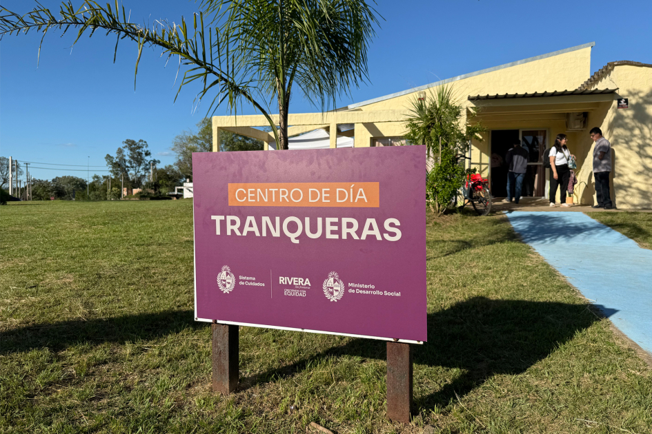 Reapertura del Centro de Día de Tranqueras y entrega de certificados Reapertura del Centro de Día de Tranqueras y entrega de certificados
