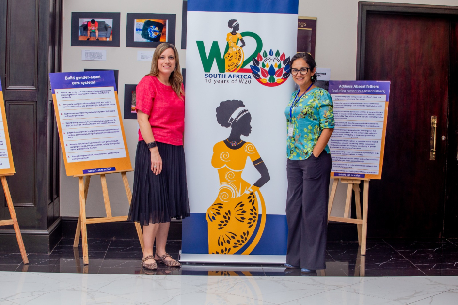 Uruguay presente en Cumbre del W20 en Sudáfrica Directora de Cuidados, Valentina Perrotta, en Cumbre del W20