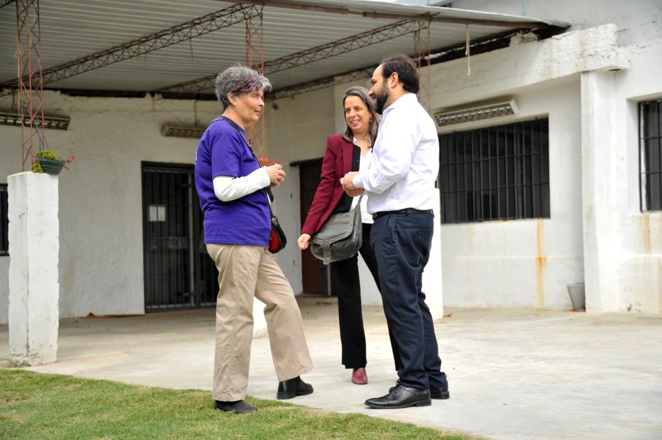 Recorrida de autoridades del ministerio por Centro de Cuidados en Las Piedras, Canelones Recorrida de autoridades del ministerio por Centro de Cuidados en Las Piedras, Canelones