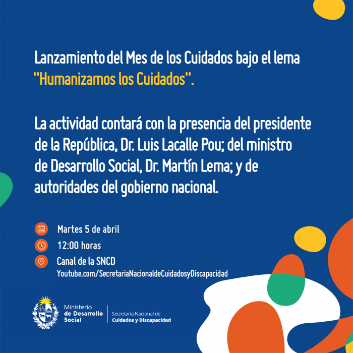 Invitación Lanzamiento Mes de los Cuidados