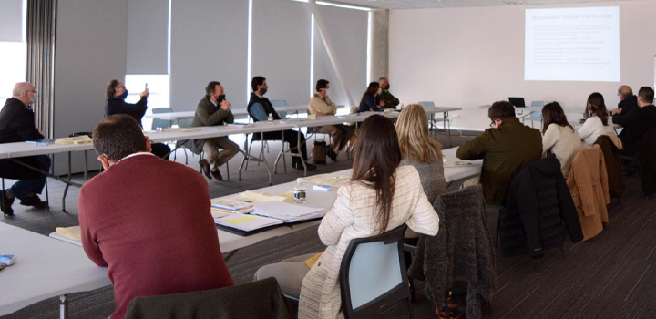 Reunión presencial de referentes de distintos organismo que participan en la elaboración del Plan Nacional