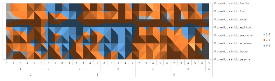 afectación en las dimensiones e interrelaciones