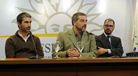 Imagen de Director Nacional del Sinae, Fernando Traversa, presentando los resultados