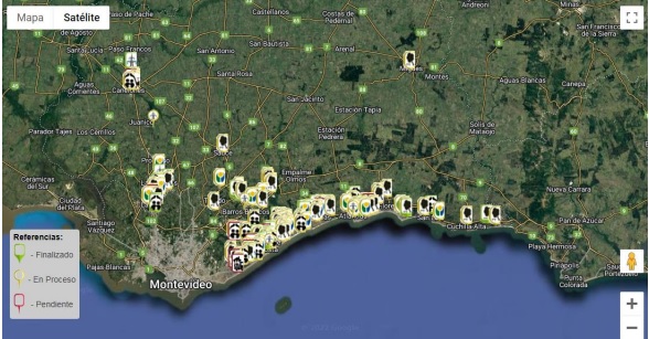 Mapa de Canelones 