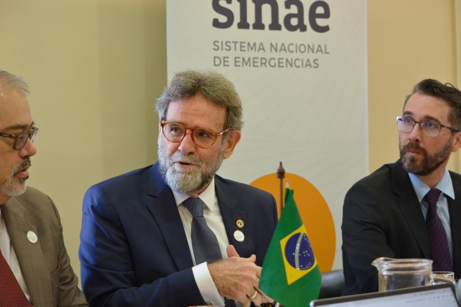 Sr. Wolnei Wolf, Secretario Nacional de Protección y Defensa Civil de Brasil Sr. Wolnei Wolf, Secretario Nacional de Protección y Defensa Civil de Brasil