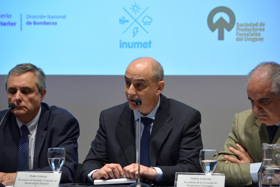 Presidente de Inumet, Pablo Cabrera Presidente de Inumet, Pablo Cabrera