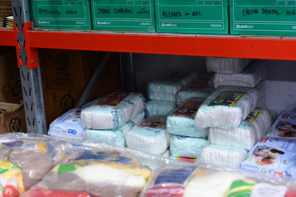 Parte de la donación entregada por el Sinae. Parte de la donación entregada por el Sinae.