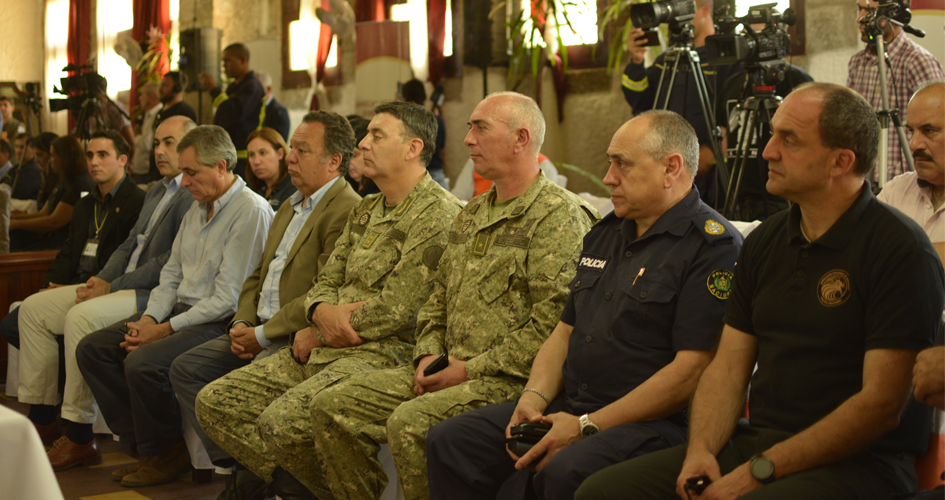 Autoridades. Presentación Plan Nacional de protección integral frente a incendios forestales 22-23