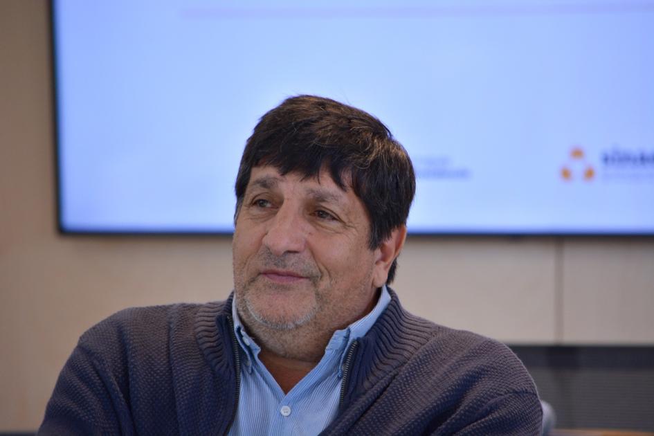 Camilo Cunha, integrante del Cecoed de Salto Camilo Cunha, integrante del Cecoed de Salto