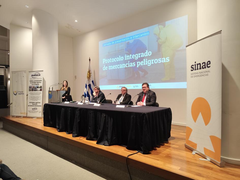 Autoridades de Sinae, INALOG y AUDACA Autoridades de Sinae, INALOG y AUDACA