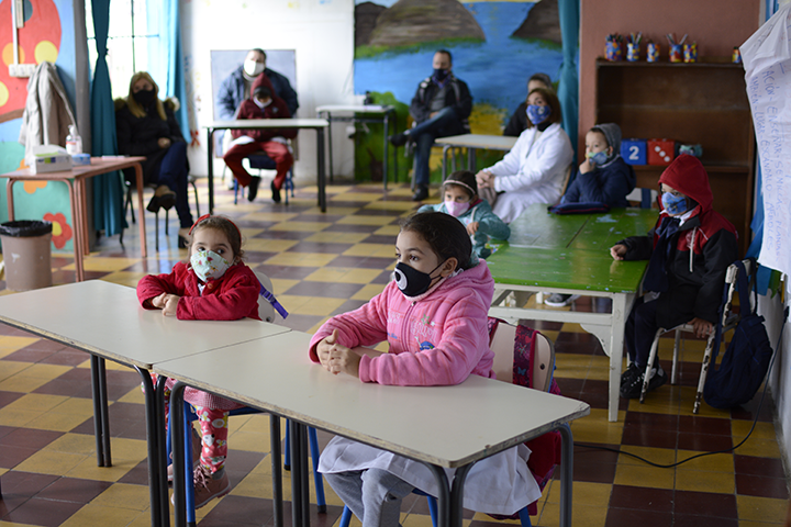 Proceso de sensibilización en escuelas rurales