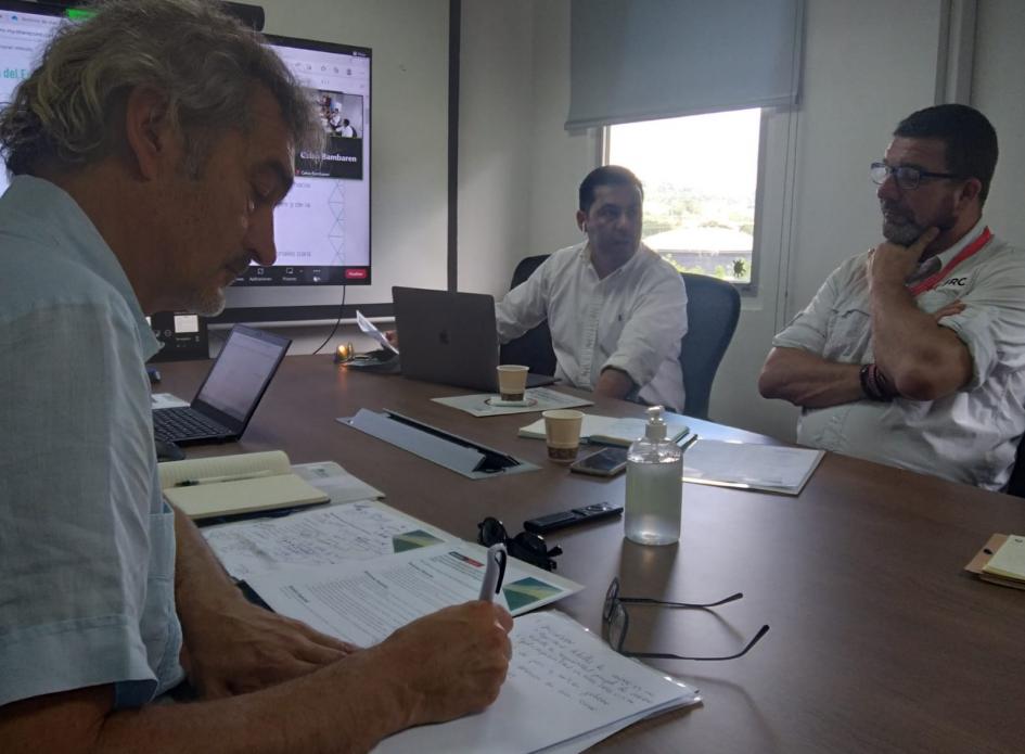 Integrantes del Consejo Asesor de la PR23 participando presencialmente en la segunda sesión Integrantes del Consejo Asesor de la PR23 participando presencialmente en la segunda sesión