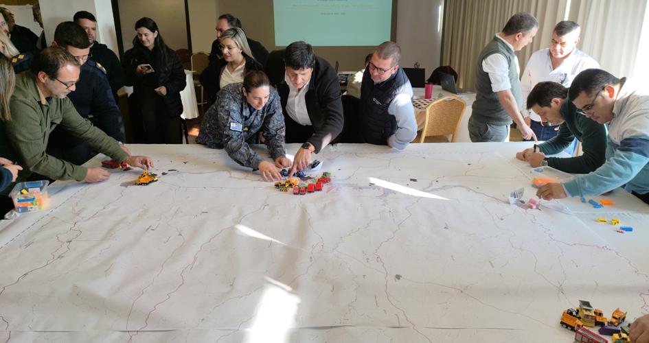 Identificación y mapeo de infraestructuras críticas y servicios esenciales. Ejercicio de simulación
