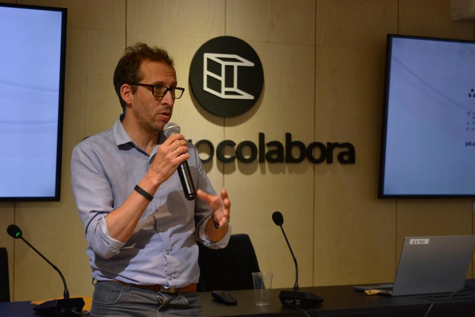 Gabriel Cavicchioli, responsable del área de información de la Dirección Nacional de Emergencias Gabriel Cavicchioli, responsable del área de información de la Dirección Nacional de Emergencias