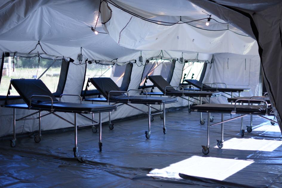 Hospital de campaña del Sinae