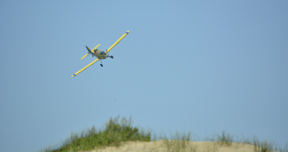 Avión de ANEPA en ejercicio final