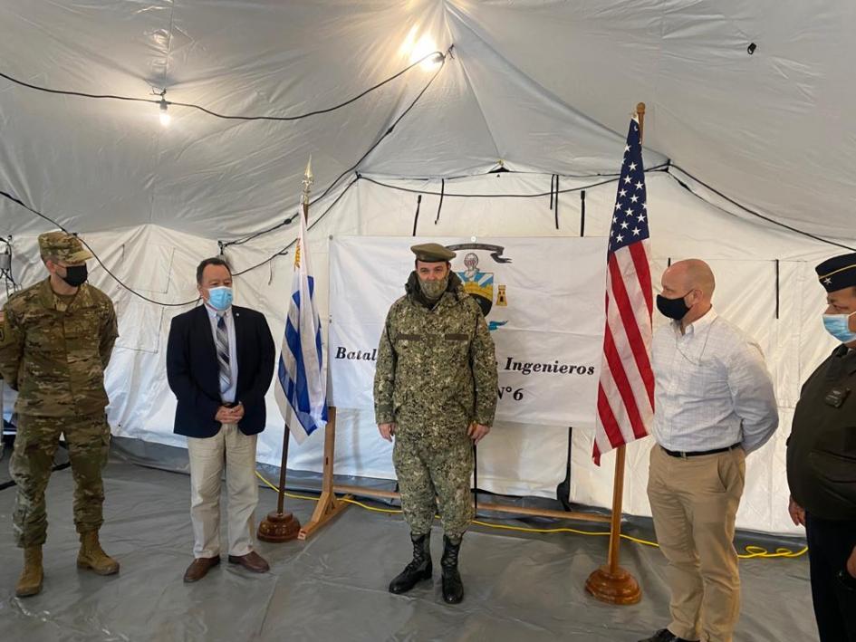 Ceremonia en el Batallón “Ansina” de Ingenieros de Combate Nº 6