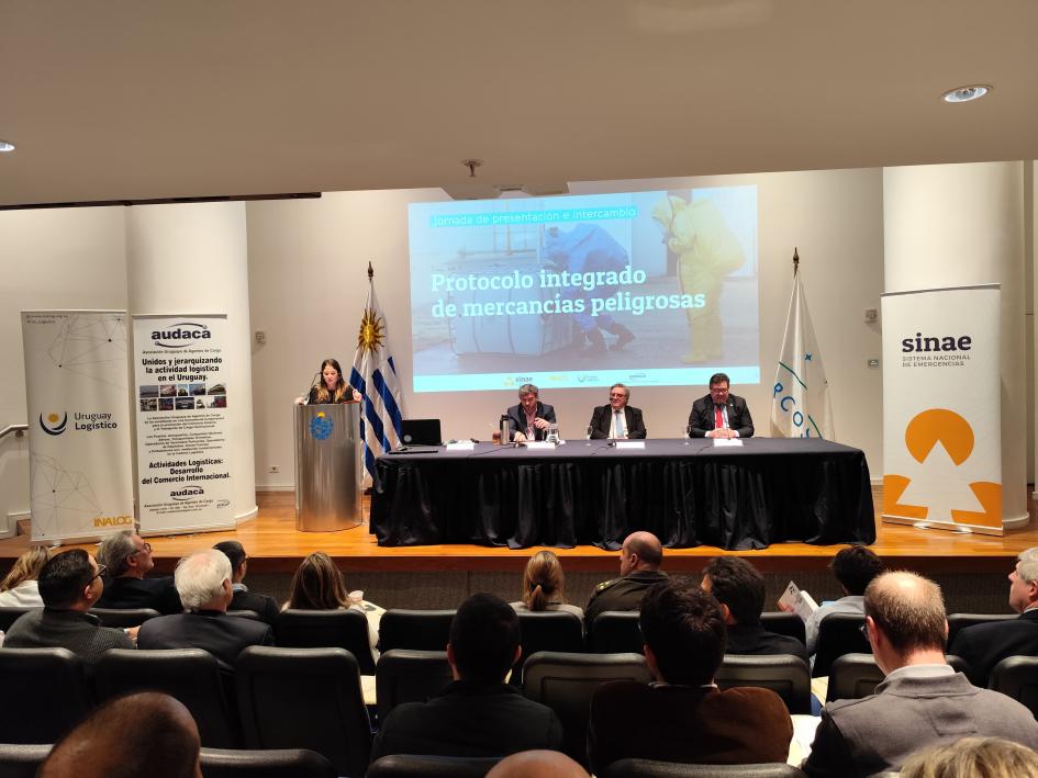 Presentación del Protocolo integrado de mercancías peligrosas Presentación del Protocolo integrado de mercancías peligrosas