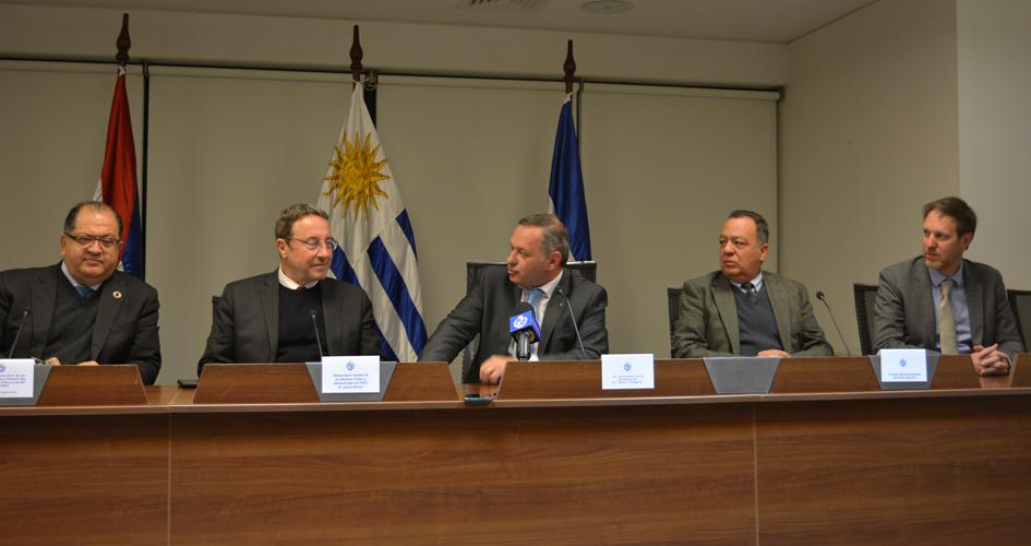 Luis Felipe López-Calva, Achim Steiner, Álvaro Delgado, Sergio Rico y Stefan Liller