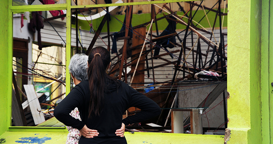 Fuente: Presidencia - Tornado en la ciudad de Dolores 15 de abril de 2016 Tornado en la ciudad de Dolores 15 de abril de 2016