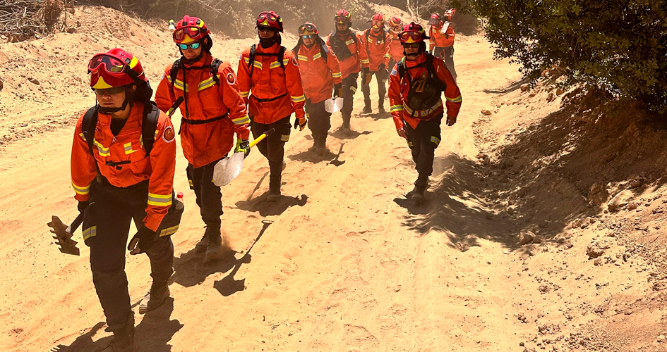 Imagen: Dirección Nacional de Bomberos