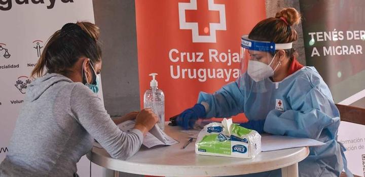 Imagen tomada del Twitter oficial de Cruz Roja Uruguaya
