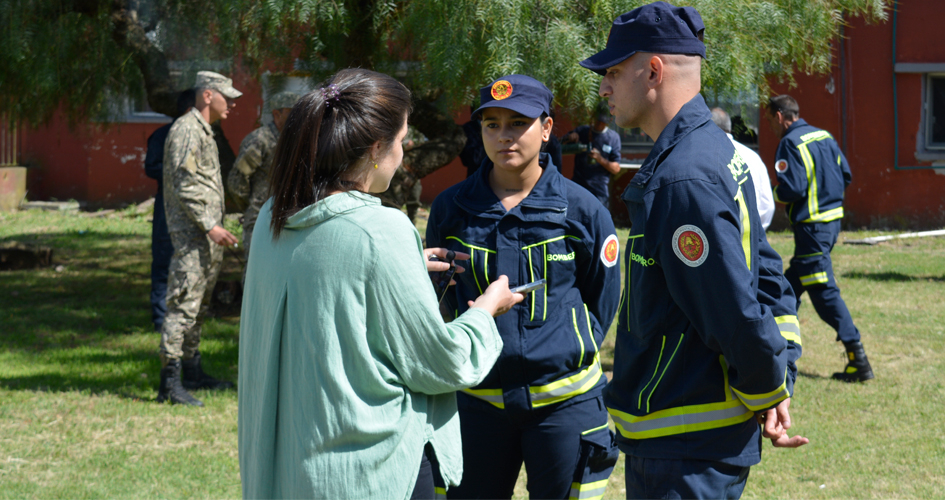Participantes de la capacitación