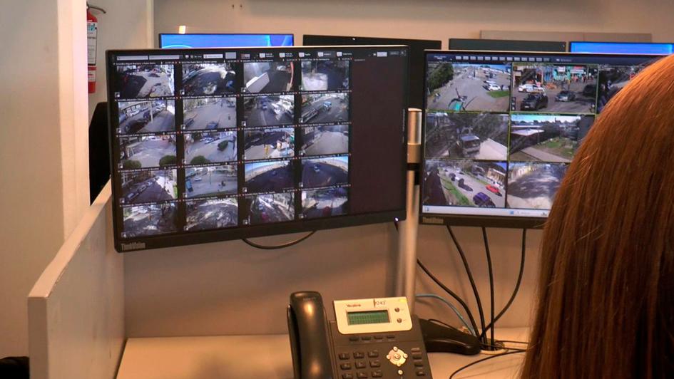 Presidencia: sistema de videovigilancia del CCU del Ministerio del Interior