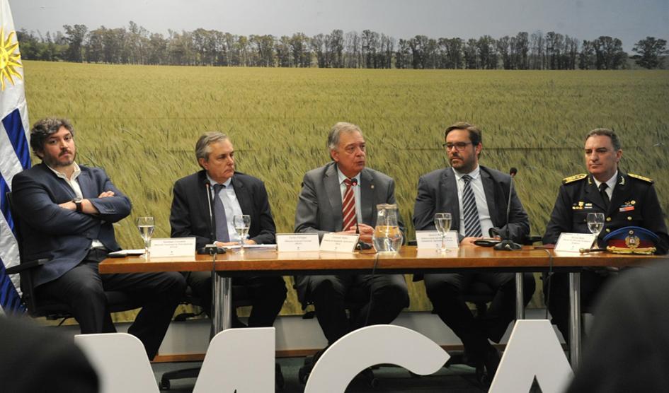 Presentación de acciones conjuntas para prevenir incendios forestales