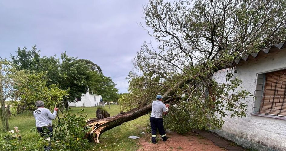 Afectaciones en Paysandú