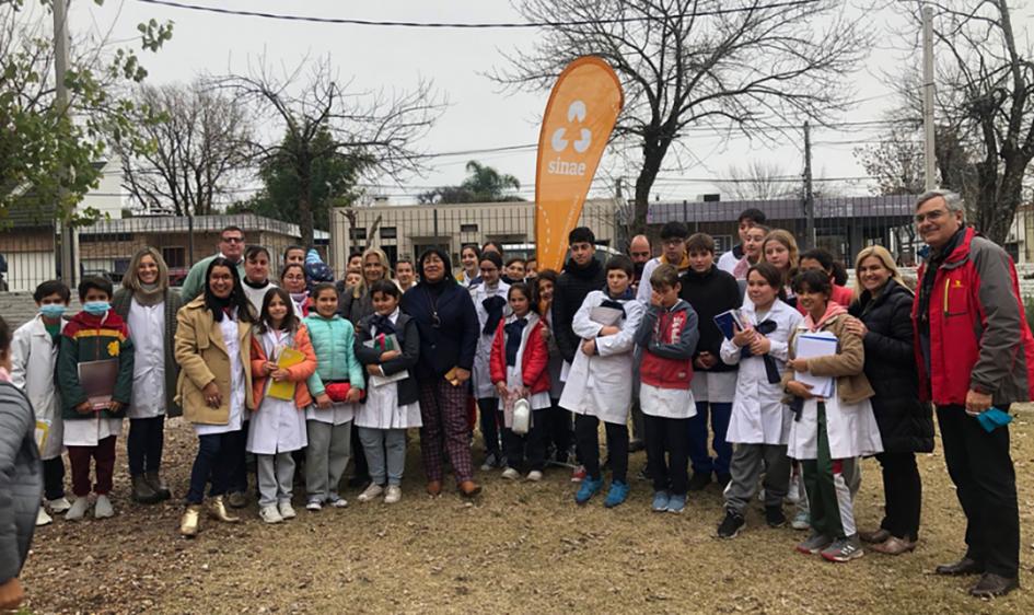 Participantes de una jornada del proyecto "Escuelas seguras"