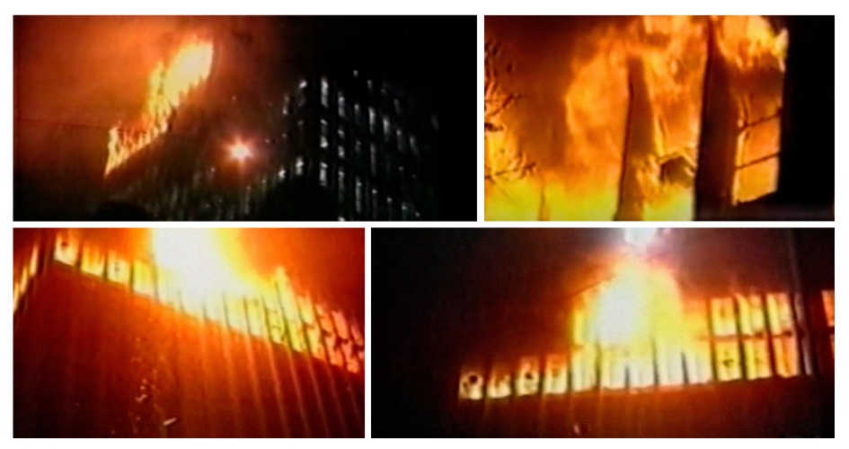 Imágenes Incendio Palacio de la Luz Imágenes Incendio Palacio de la Luz