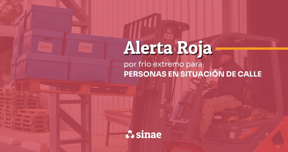 Alerta Roja por frío extremo para personas en situación de calle