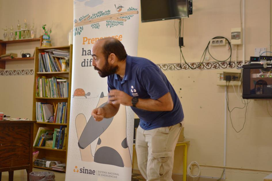 Taller de sensibilización sobre GIR en Escuela N° 31 (Paraje TALICE)