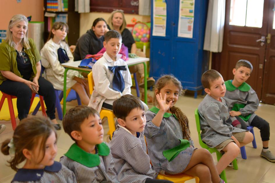 Taller de sensibilización sobre GIR en Escuela N° 31 (Paraje TALICE)