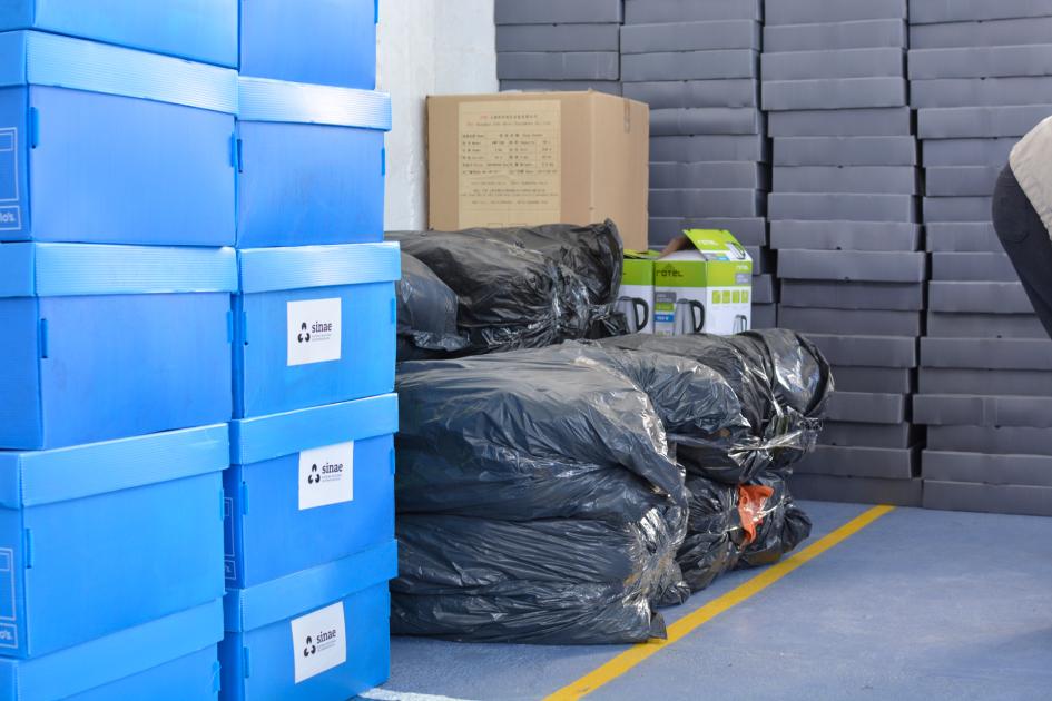 Sinae: instalación de Centro de Evacuados en el club Huracán del Paso de la Arena