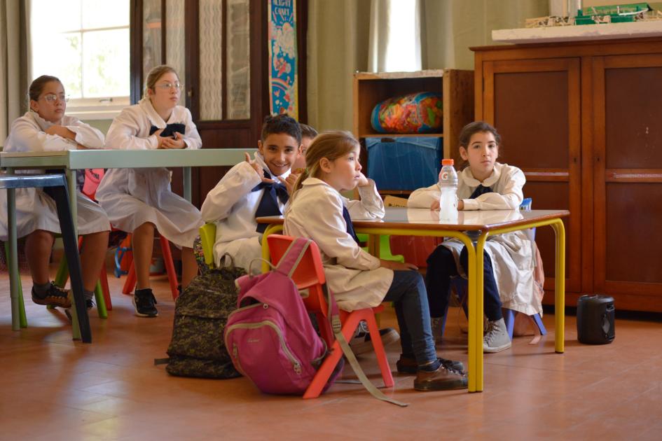 Taller de sensibilización sobre GIR en Escuela N° 86 (Paraje PASO MORLAN)