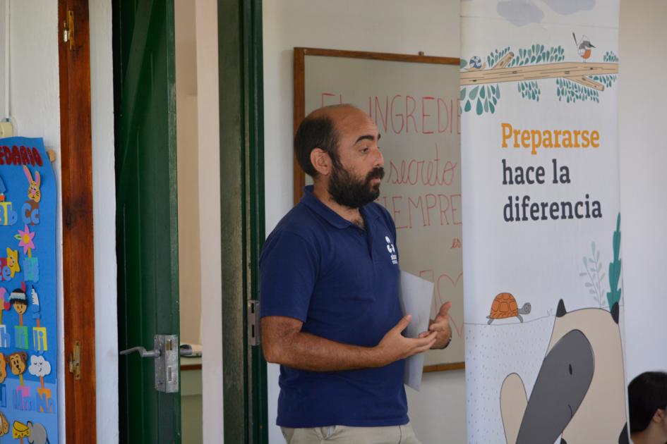 Taller de sensibilización sobre GIR en Escuela N° 127 (Paraje MANANTIALES)