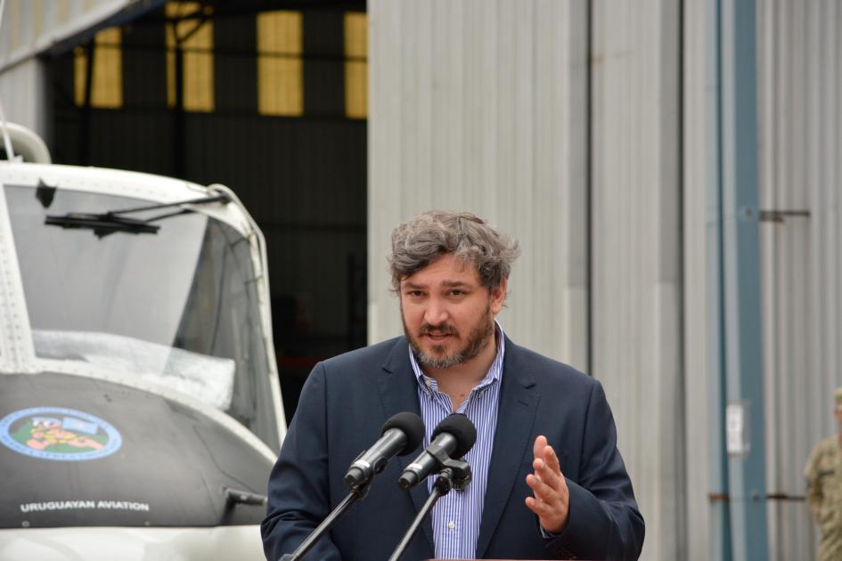 Director Nacional de Emergencias, Santiago Caramés