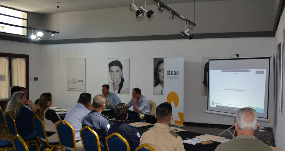 Encuentro de la DNE del Sinae y los Cecoed de la región Este