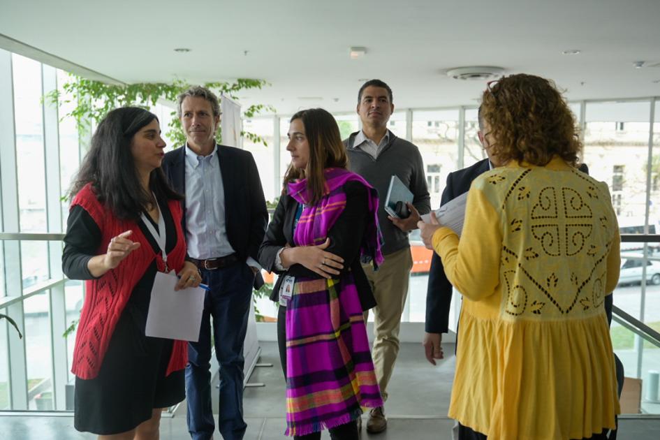 Recepción del evento