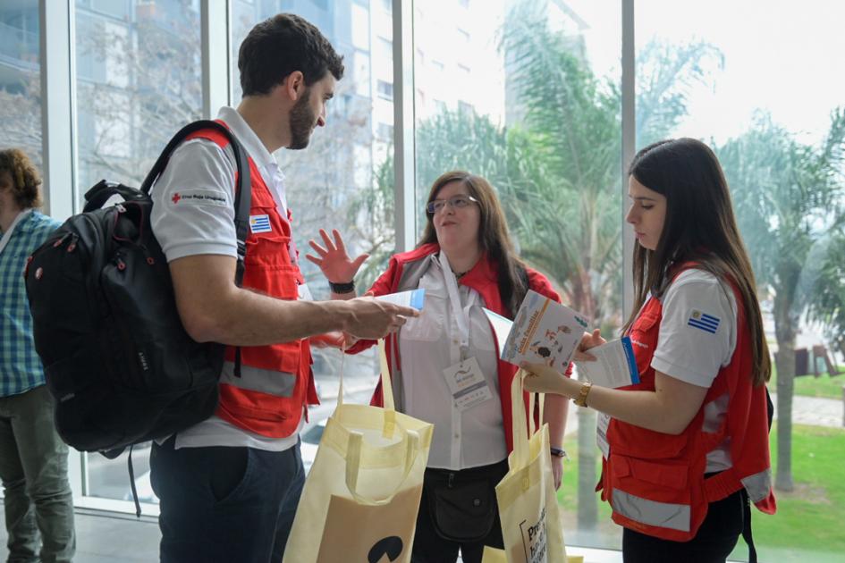 Recepción del evento