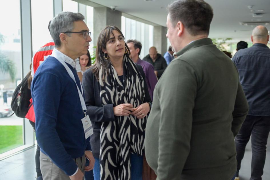 Recepción del evento