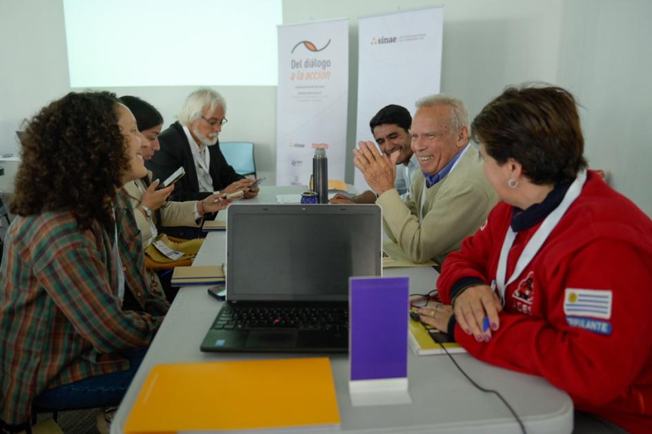 Actividades durante el taller vespertino