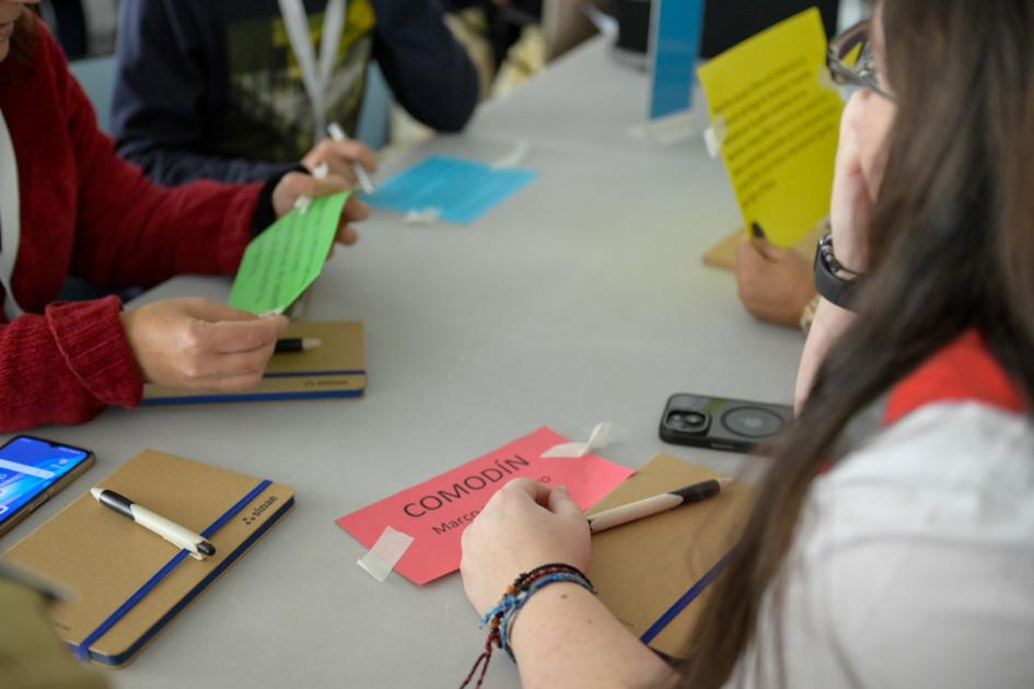 Actividades durante el taller vespertino