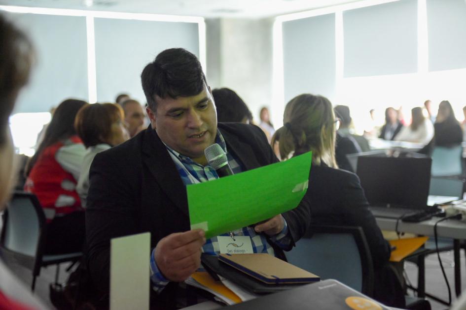 Actividades durante el taller vespertino