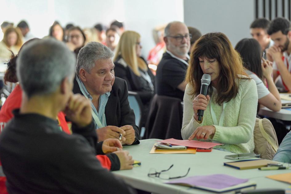 Actividades durante el taller vespertino