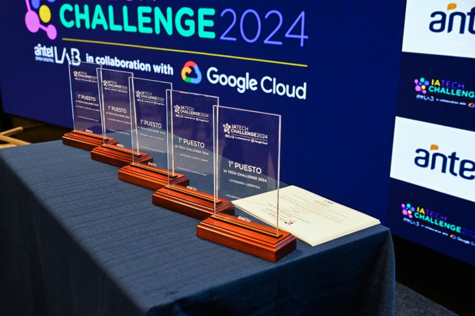 IA Tech Challenge 2024 - Foto: gentileza de Antel IA Tech Challenge 2024 - Foto: gentileza de Antel