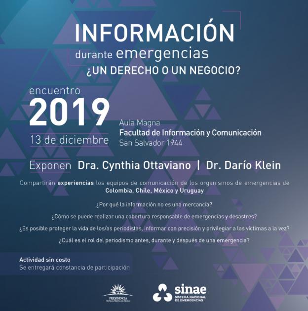 Invitación a la charla Invitación a la charla